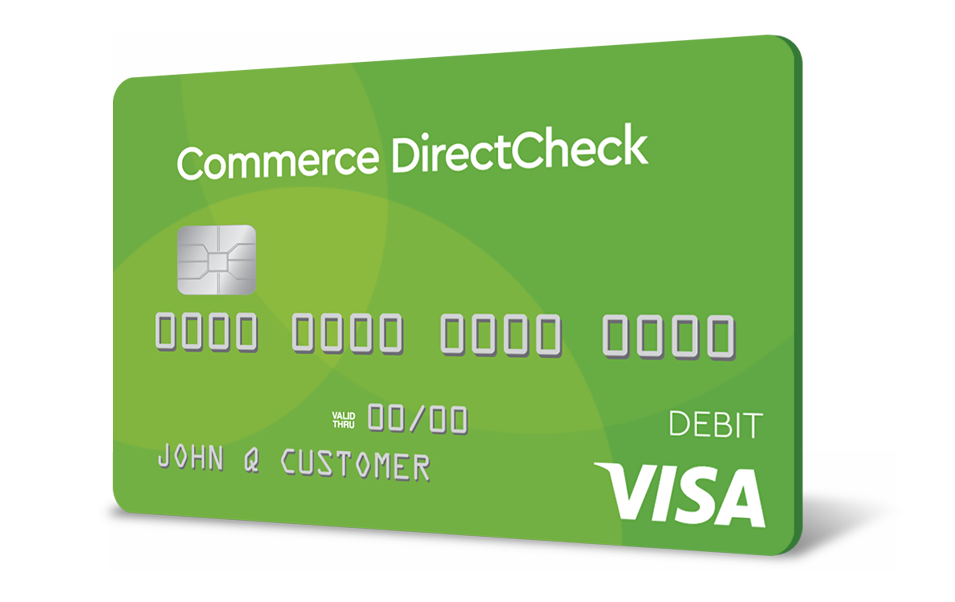 Commerce Bank - DirectCheck Card