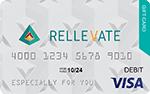Rellevate general gift design, white card